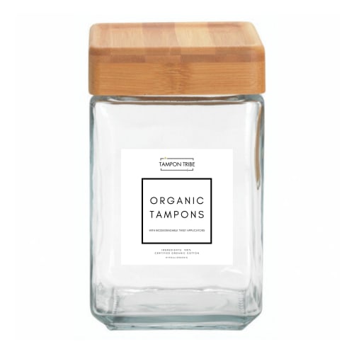 Tampon Tribe Spa Jar Display - Tampons